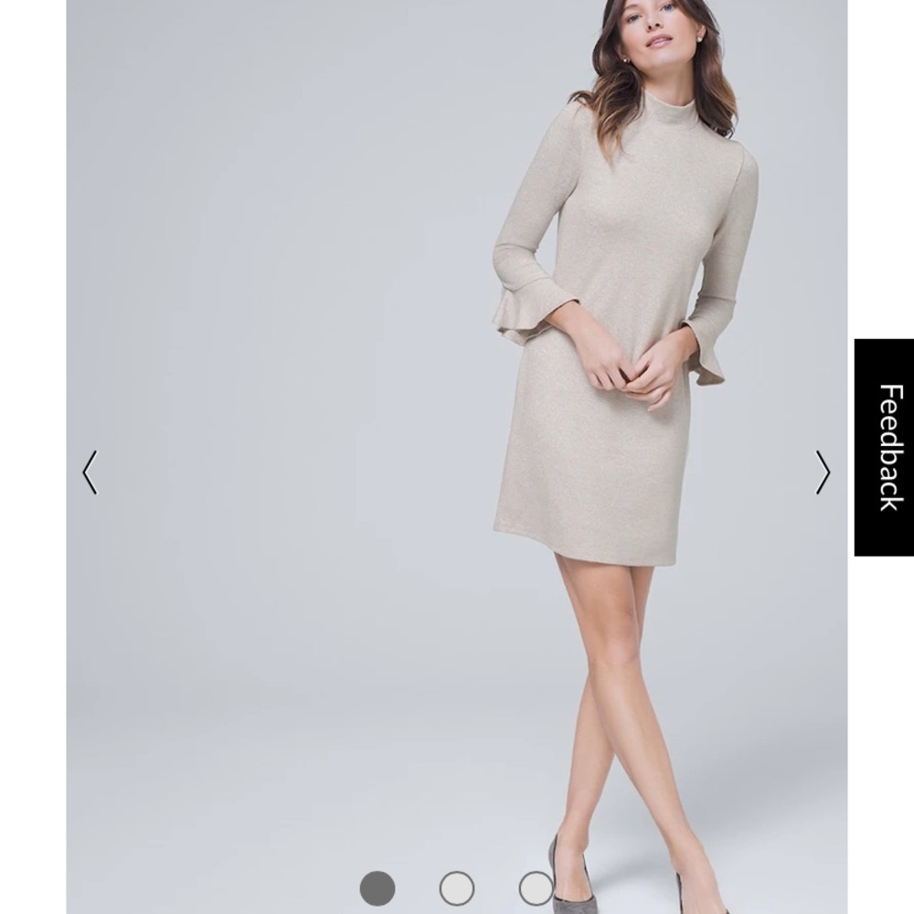 WHBM Cozy Shift Dress Style 570272163 - LP